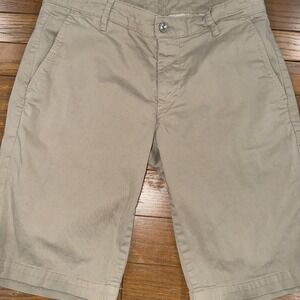 Adriano Goldschmied The Griffin 11"‎ Tailored Khaki Chino Short Mens Sz 32R